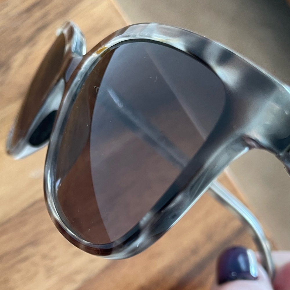 Maui Jim Honi MJ758 Sunglasses Gray Tortoise Polarized Cat Eye w Case - Picture 14 of 16